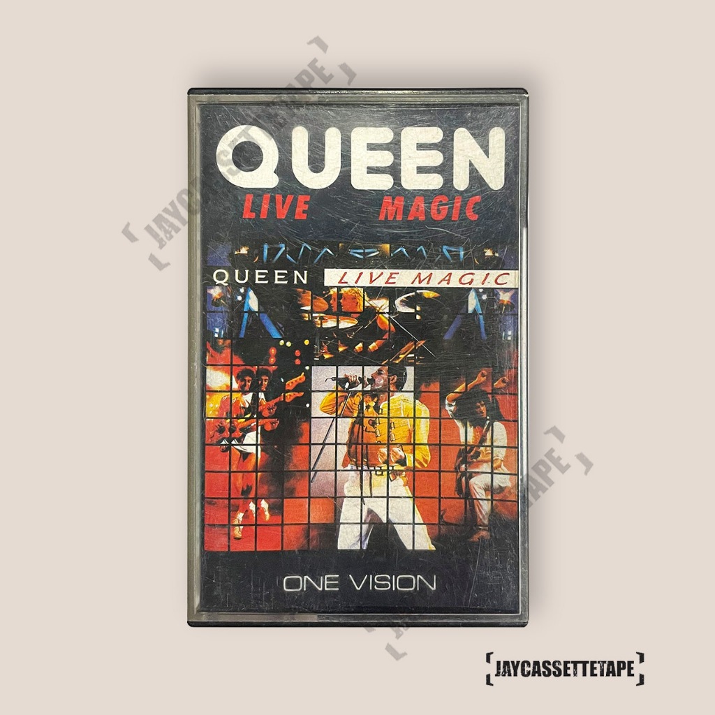 Queen - Live Magic เทปเพลง เทปคาสเซ็ท Cassette Tape