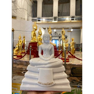 หลวงพ่อโสธรหินสีขาวหน้าตัก5นิ้วจากวัดแท้มีบิลให้ค่ะกล่องจากว…