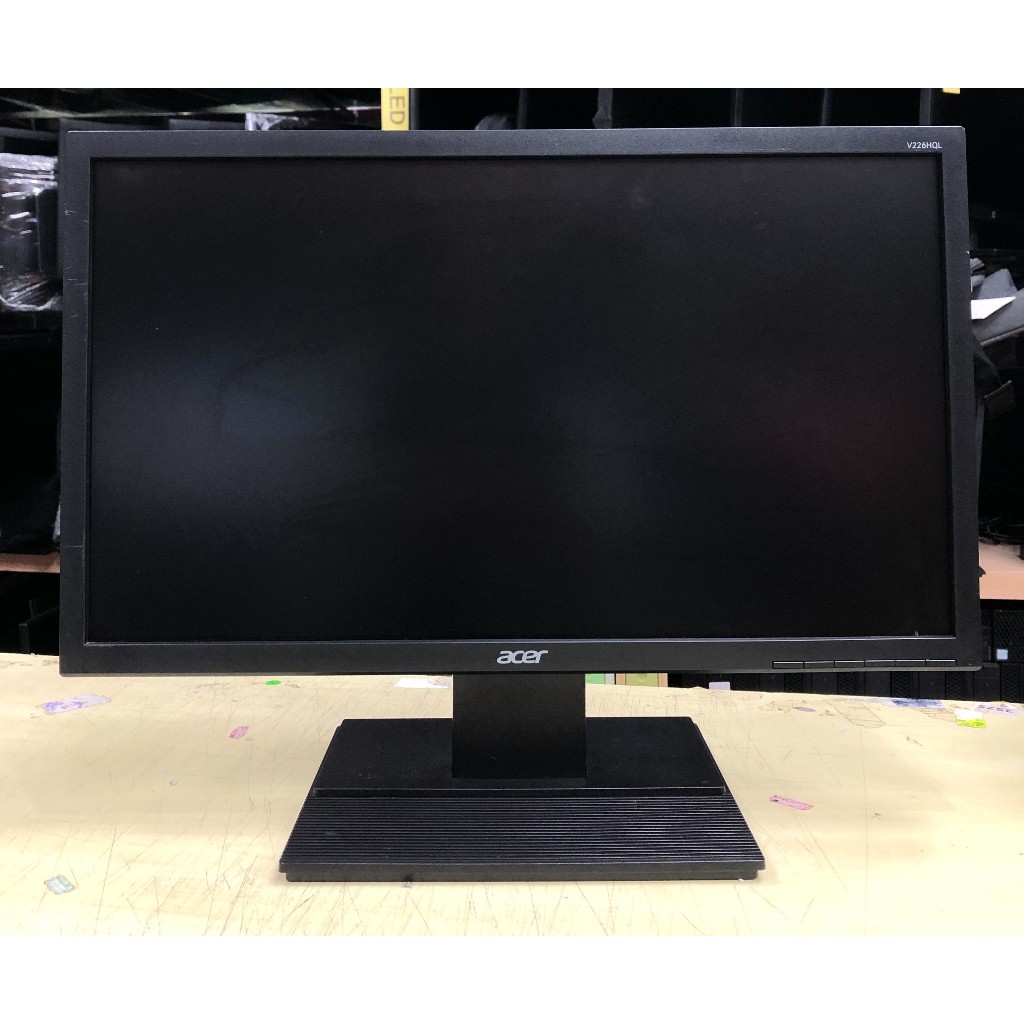 จอมอนิเตอร์ LED 22" ACER มีช่องเสียบ VGA + HDMI FULL HD
