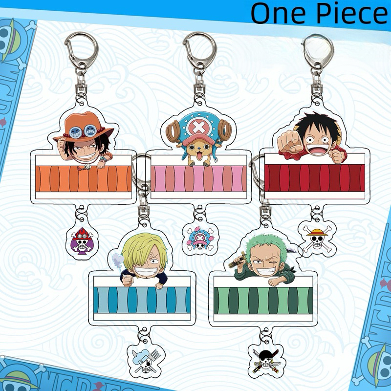 (พร้อมส่งในไทย) พวงกุญแจ อะคริลิค วันพีช ONE PIECE KEY #ONEPIECE