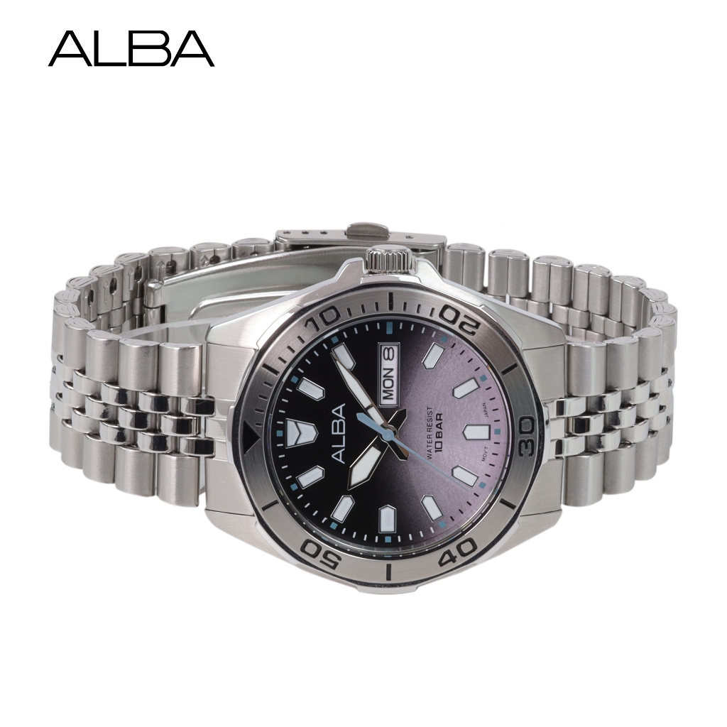 ALBA นาฬิกาข้อมือ Sportive Quartz รุ่น AV3577X Venus ดาวศุกร์   ขนาด 42 mm.