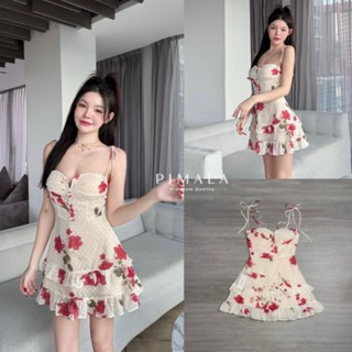 Pimala เดรสสายเดี่ยวผูกโบว์รุ่นนี้ขายดีมาก ทำลายใหม่มาให้น้า…