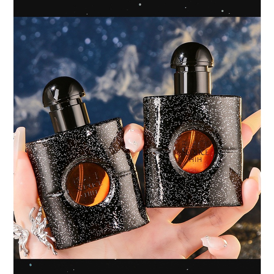 HIH BLACK SEDUCE  น้ำหอม สำหรับสุภาพสตรี กลิ่นหอมติดทนนาน หอมมาก พกพา สะดวก ปริมาณ25 ml.