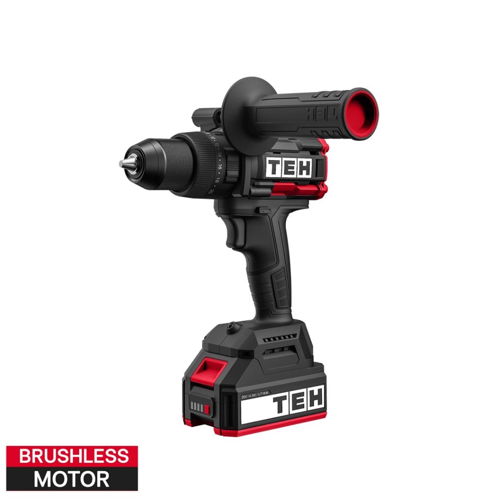 (หัวคลิก) TEH LD135T สว่านกระแทกไร้สาย 120 นิวตัน (Brushless)