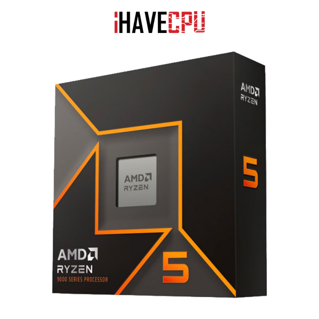iHAVECPU CPU (ซีพียู) AMD AM5 RYZEN 5 9600X 3.9GHz 6C 12T