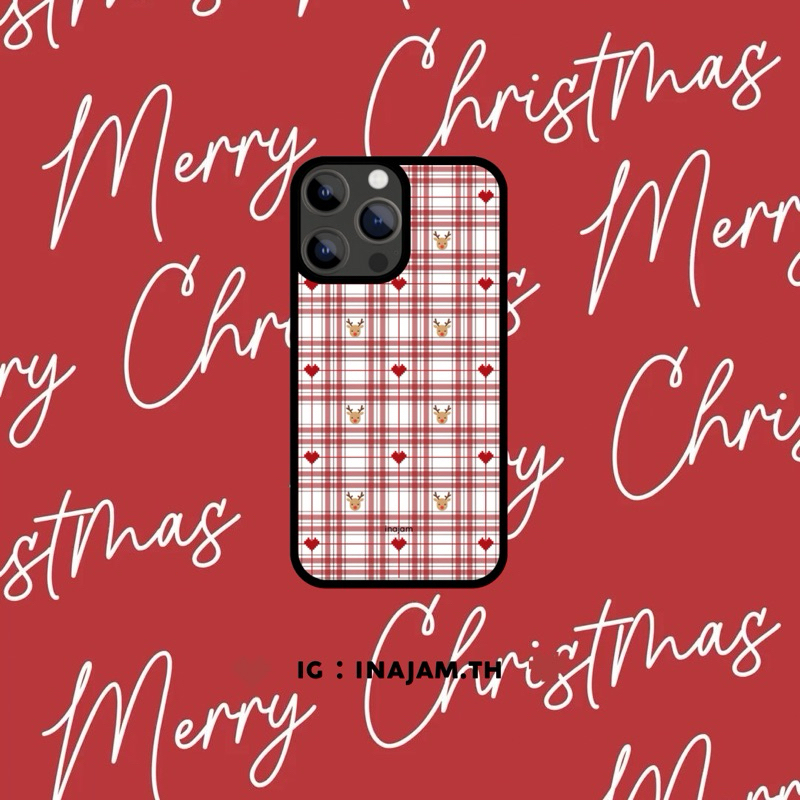 เคสไอโฟนแบรนด์ Inajam Collection Joy to the world