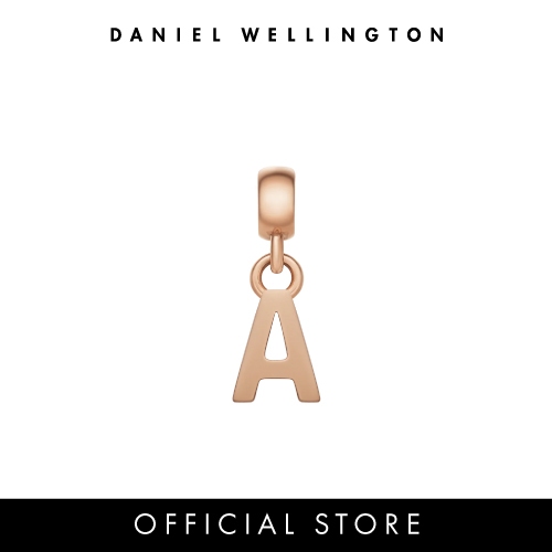 Daniel Wellington Charm Letter Rose Gold
