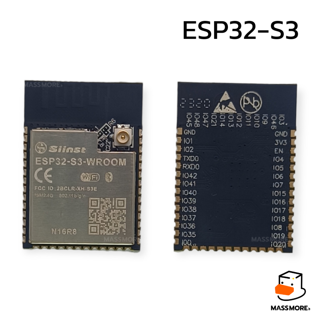 ESP32-S3-WROOM ชิพ ESP32S3 N16R8 WROOM-1 WROOM-1U WiFi BLE PCB Antenna IPEX connector