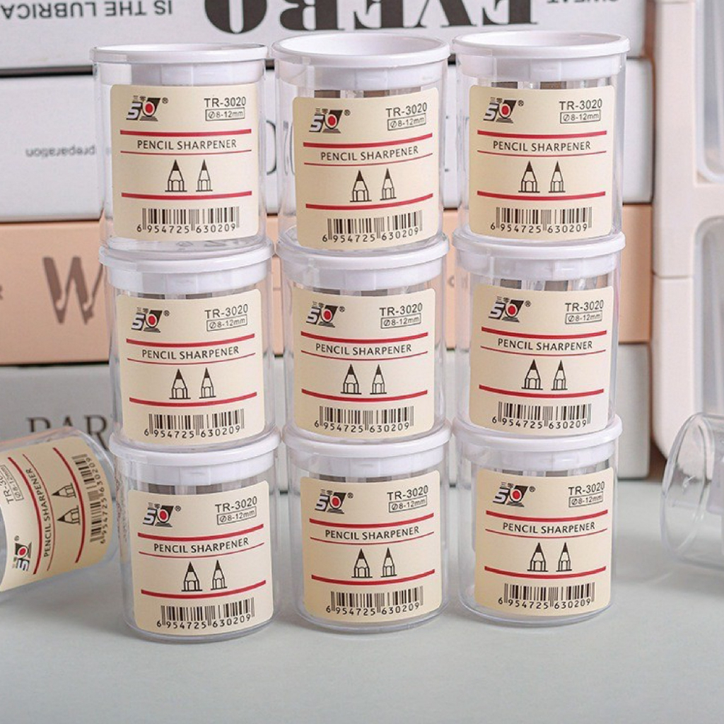 【MUSI.HOME ราคาถูก】D55 กบเหลาดินสอ 2 รู กบเหลาดินสอแมนนวล เครื่องเหลาดินสอ อุปกรณ์การเรียน