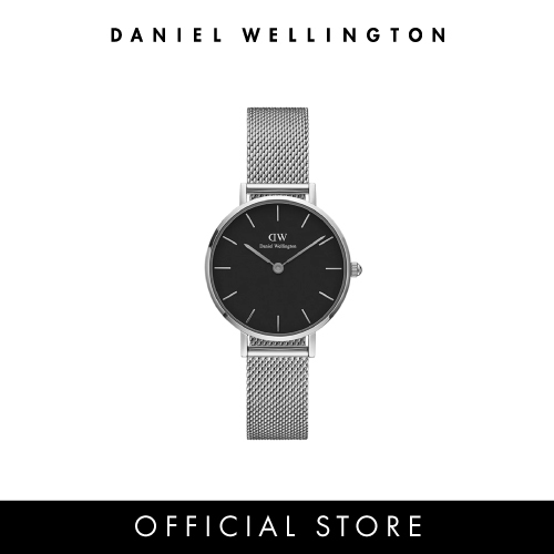 (ทักแชทรับโค้ด) Daniel Wellington นาฬิกาข้อมือ Petite Sterling S 32มม สีเงิน