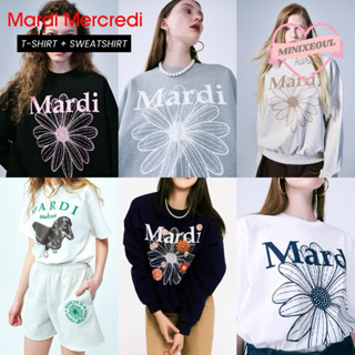 ของแท้ | ส่งเร็ว 🚀 Mardi Mercredi TSHIRT FLOWERMARDI SWEATSH…