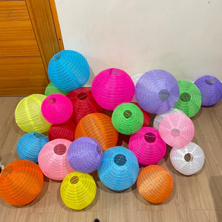โคมผ้ากันน้ำ โดนน้ำได้ สีสันสดใส