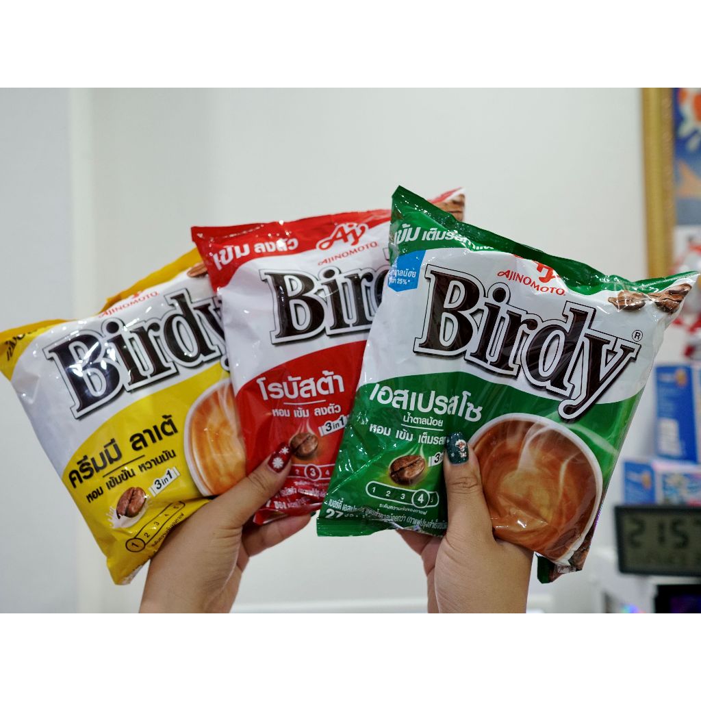 เบอร์ดี้ 3อิน1 กาแฟ 15 ก. x 27ชิ้น มีให้เลือก3รสชาติ