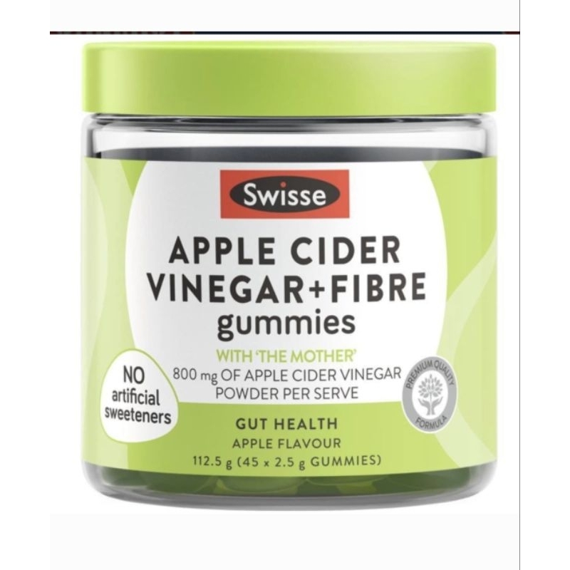Swisse Apple Cider Vinegar + Fibre Gummies