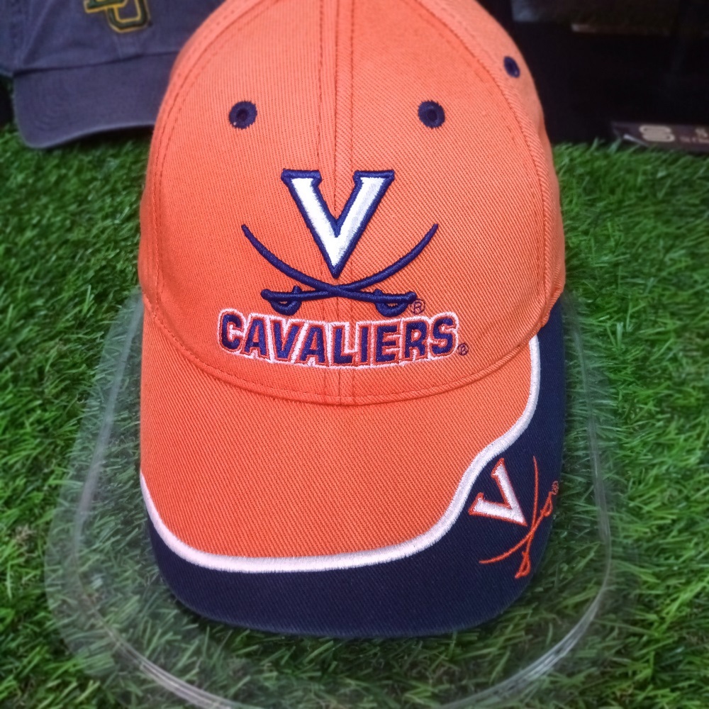 NCAA Virginia Cavaliers football cap read info ซีเอ ฟุตบอลเวอร์จิเนีย คาวาเลียร์  หมวกอ่านข้อมูล