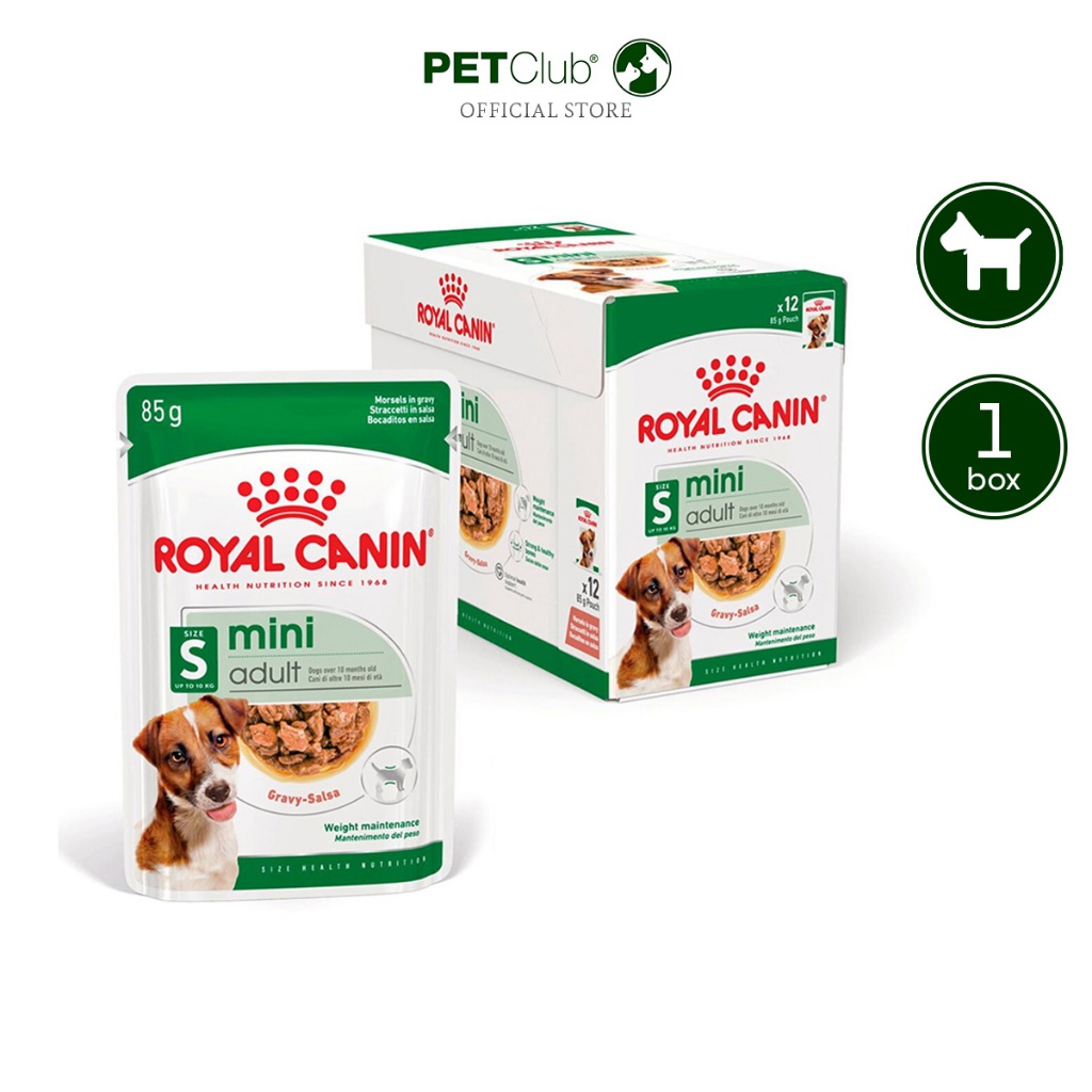 PETClub Royal Canin Dog Mini Adult Gravy Pouch