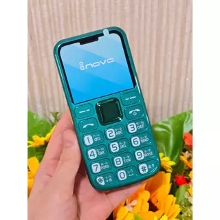 inovo โทรศัพท์ปุ่มกด I-16 ปุ่มใหญ่ จอกว้าง 2.6 นิ้ว มีสวิทช์ไฟฉายด้านข้าง ประกันศูนย์ 1 ปี