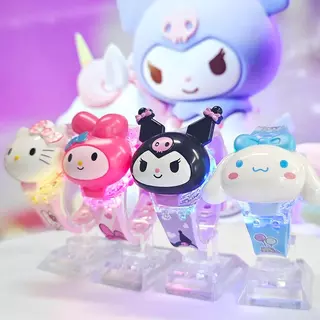 Sanrio นาฬิกาฉายภาพ นาฬิกาของเล่นเด็ก นาฬิกาการ์ตูน ของขวัญสำหรับเด็ก นาฬิกาซานริโอ้ ฉายแสงได้