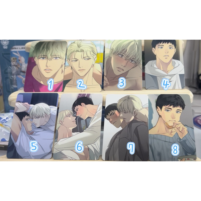 backlights การ์ด ฮันซออิน manhwa (ของแท้)
