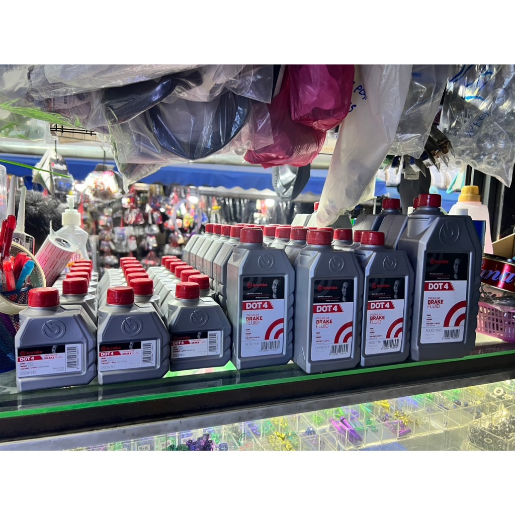 น้ำมันเบรค น้ำมันเบรคBrambo Dot4แท้