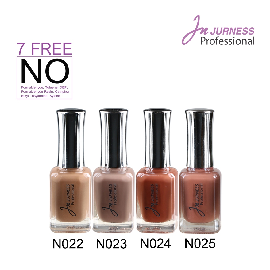 JURNESS สีทาเล็บเจอเนส JURNESS Nail Polish :Love The Earth Set 4 pcs 13.5 ml.