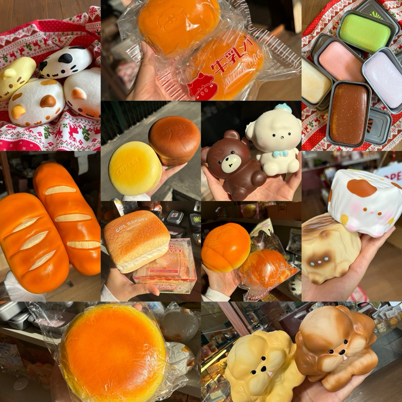 (ลด 100 โค้ดvdo) พร้อมส่ง สกุชชี่ รวมแบรนด์ ของแท้ สโลว์ เนื้อหนึบ | คัดโดย Salmonsunny