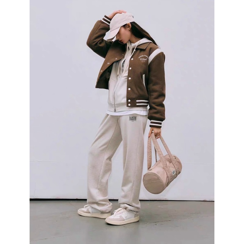 Marithé François Girbaud Pants กางเกงผ้า เอวสูง เอวยืด ผ้ายืด ทรงขากระบอกเล็ก