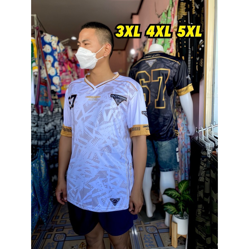 เสื้อกีฬา Outdoor คอวี มี 7 สี   ใส่ได้ทั้งชายและหญิง ราคา ถูกที่สุด ดีลบีเคเค แกลเลอรีภาพที่ 2