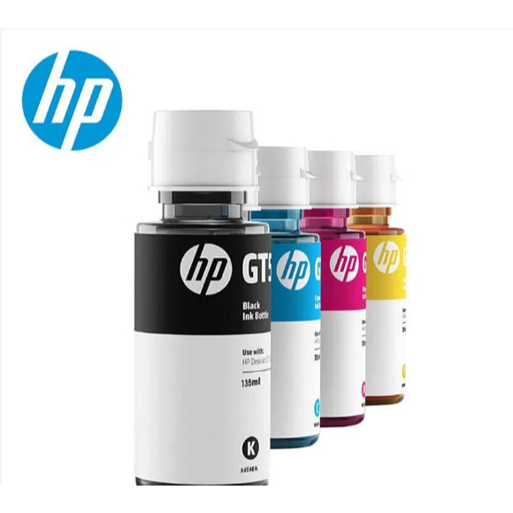 💥สินค้าพร้อมส่ง💥หมึกเติมแท้ HP GT53 XL GT53 , GT52 Set 4 สี 4 ขวด (มีกล่อง) For Hp HP315 HP415 HP500 HP515💥ส่งจากกรุงเทพ