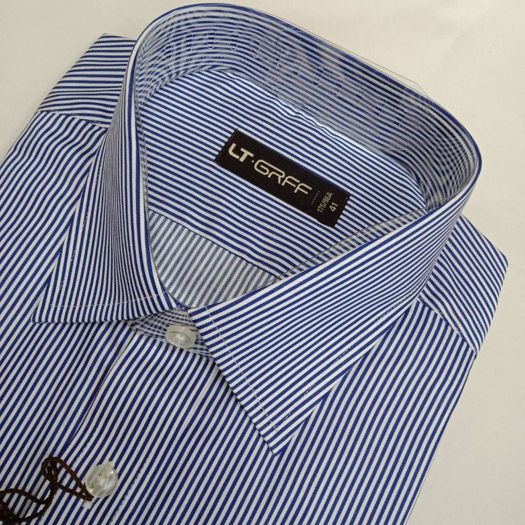 LT.Grff เสื้อเชิ้ต แขนยาวผู้ชาย ทรงเข้ารูป slim fit รุ่่น LTFCT164-0