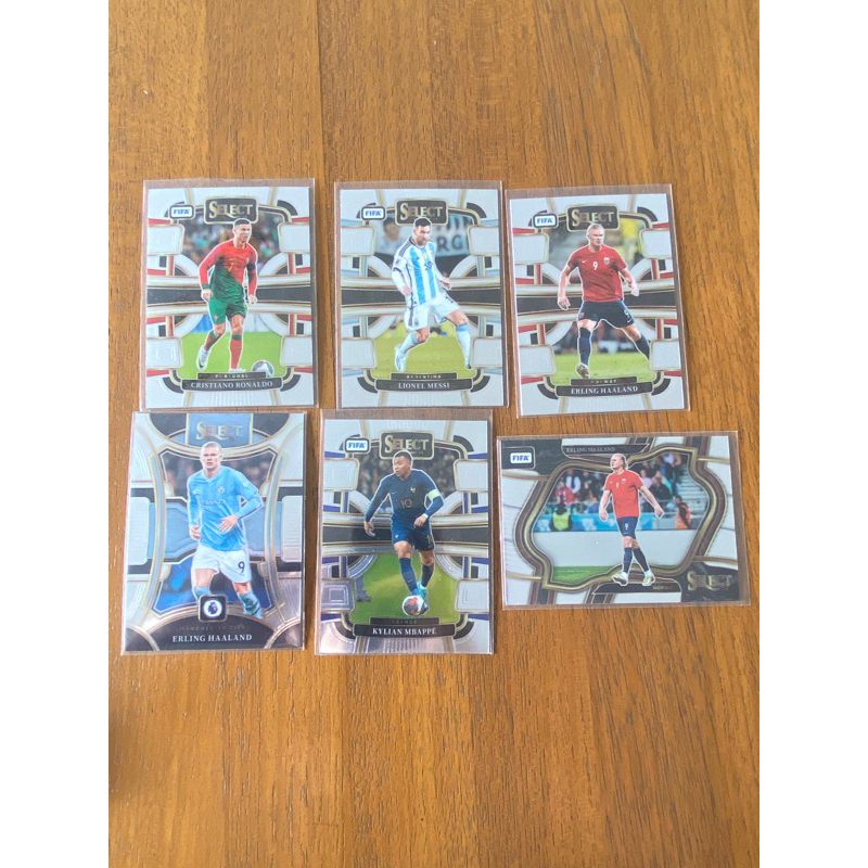 การ์ดฟุตบอล Select Ronaldo / Messi / Mbappe / Haaland การ์ดสวยลิขสิทธิ์แท้