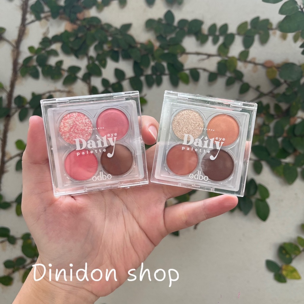 ((dinidon shop)) ODBO Daily Eye Palette 3g.(อาย พาเลท)