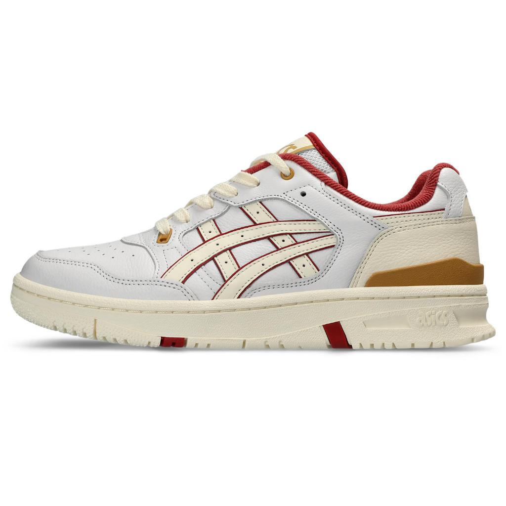 ASICS : 1203A377.102 EX89 UNISEX SPORTSTYLE ชายหญิง รองเท้าแฟชั่น ของแท้  WHITE/BURNT RED