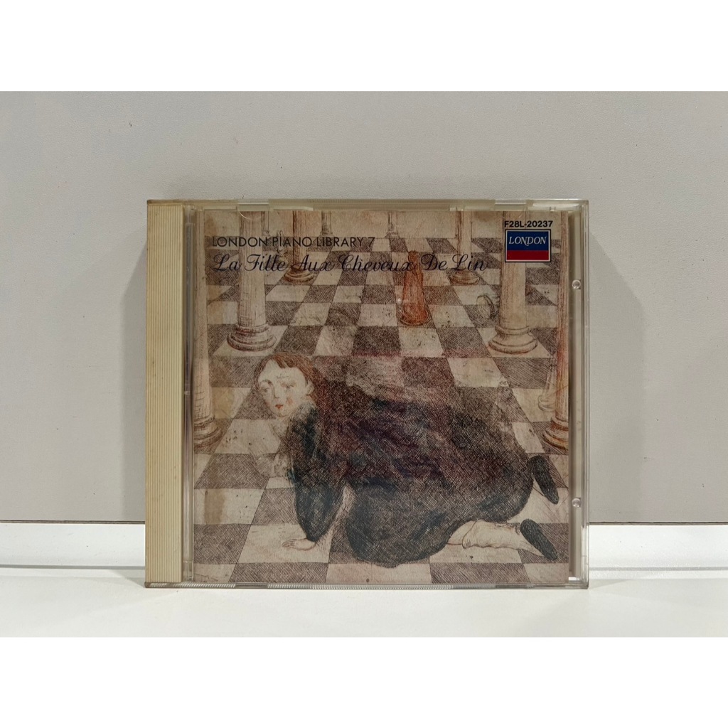 1 CD MUSIC ซีดีเพลงสากล LA FILLE AUX CHEVEUX DE LIN London Piano Library-7 (A14E80)