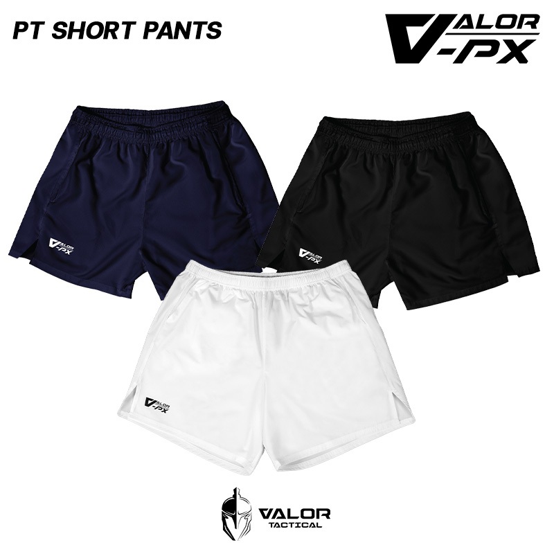 VALOR PX - PT Short Pant กางเกงขาสั้นผู้ชาย กางเกงกีฬา สำหรับออกกำลังกาย ผ้าไม่อับชื้น ใส่สบาย VALOR