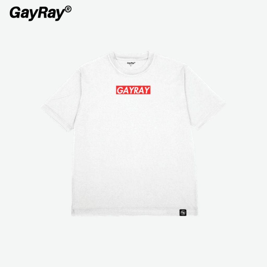 GayRay ⎰Tap Gayray⎱  เสื้อยืดโอเวอร์ไซส์ Cotton 100% นุ่่ม ใส่สบาย