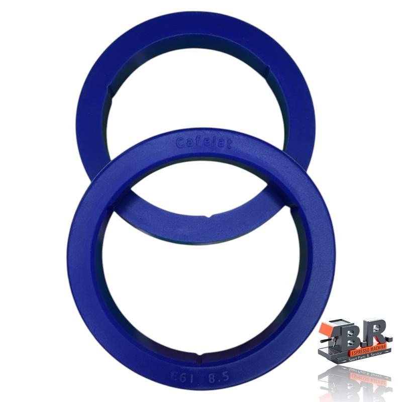 ยางรองหัวชง CAFELAT SILICONE GROUP SEAL – 73 X 57 X 8.5MM – E61 (BLUE)  food grade FDA silicone 1ชิ้น ราคา ถูกที่สุด ดีลบีเคเค