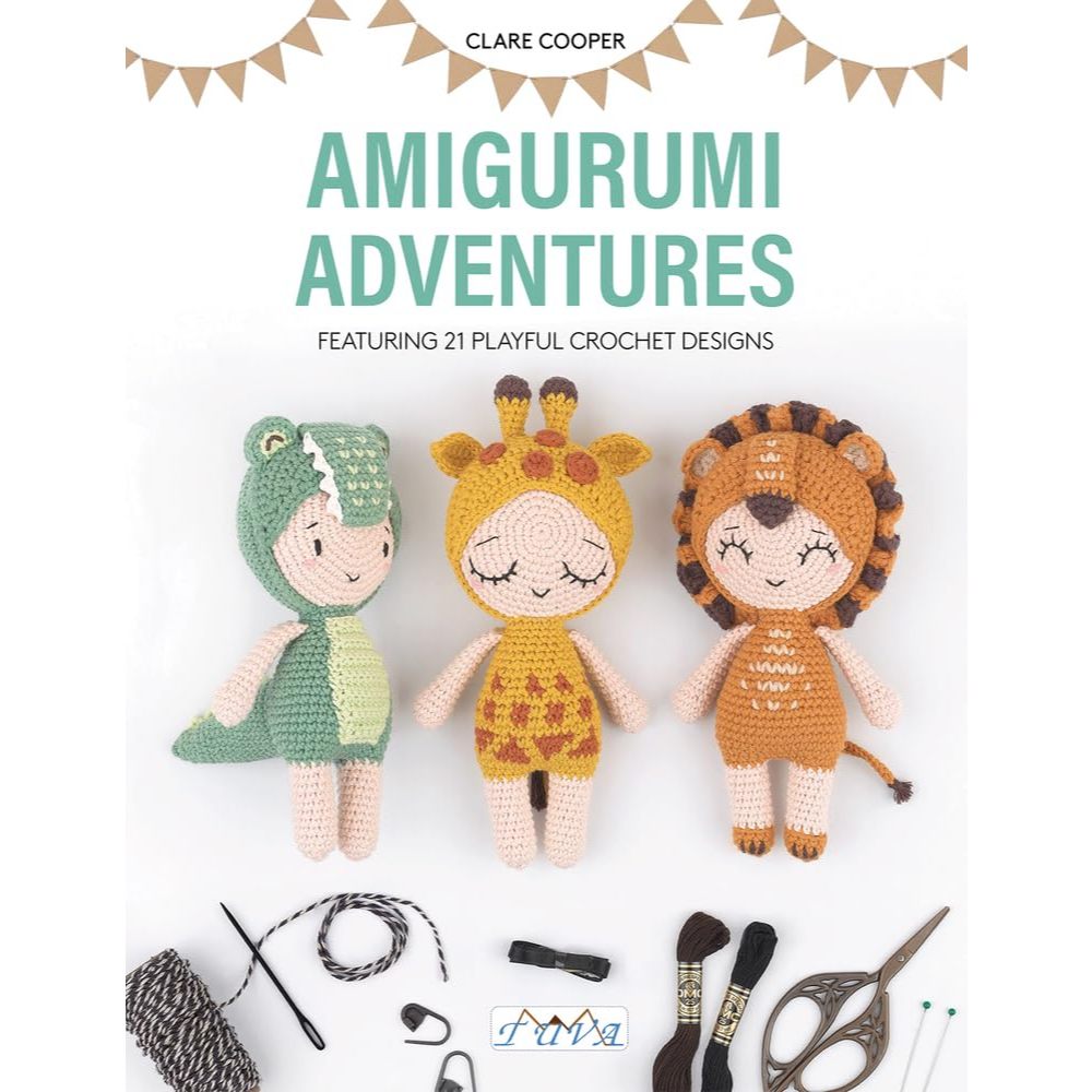 Amigurumi Adventure 21 Playful Crochet Designs Clare Cooper