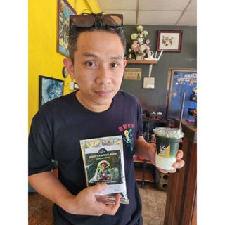 ชาเขียวเฒ่าแก่ พรีเมียม ยอดใบชาฤดูหนาว หอมเข้มกลมกล่อม ไม่ซ้…