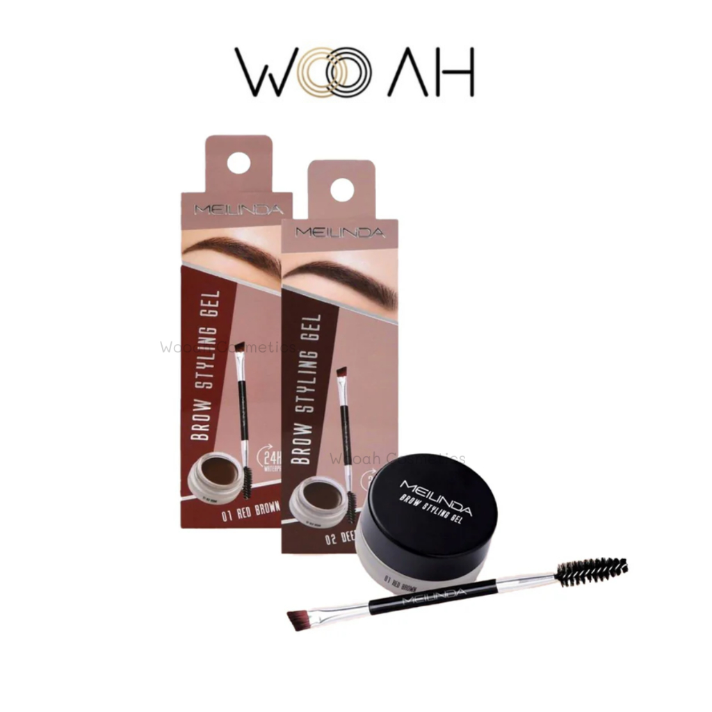 MEILINDA Brow Styling Gel MC3095 เจลเขียนคิ้ว ติดทน กันน้ำ เมลินดา