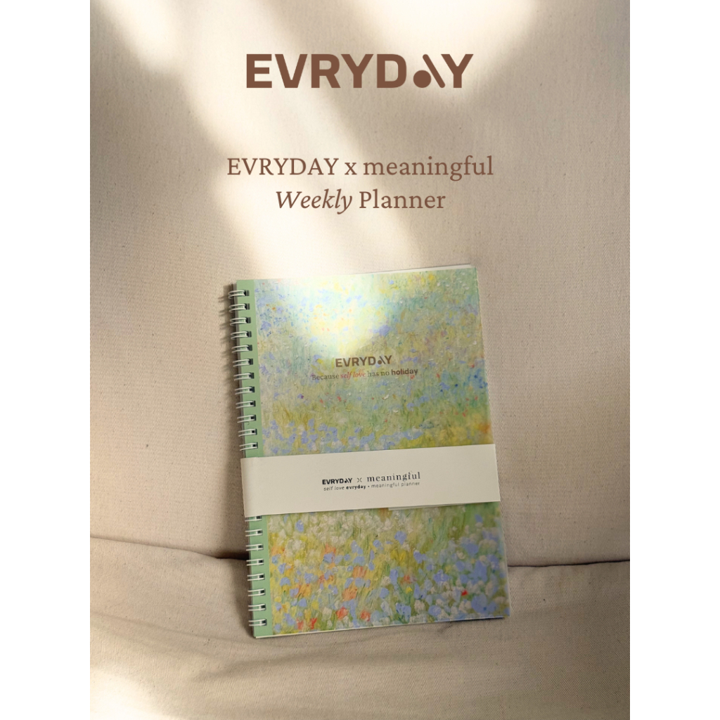 EVRYDAY x Meaningful Weekly Planner 60 หน้า x 1 เล่ม