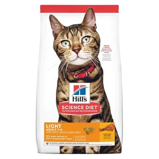 Hill Science Diet ฮิลส์ อาหารแมว แมวโต อายุ 1-6 ปี ขนาด 1.36-2 กก.