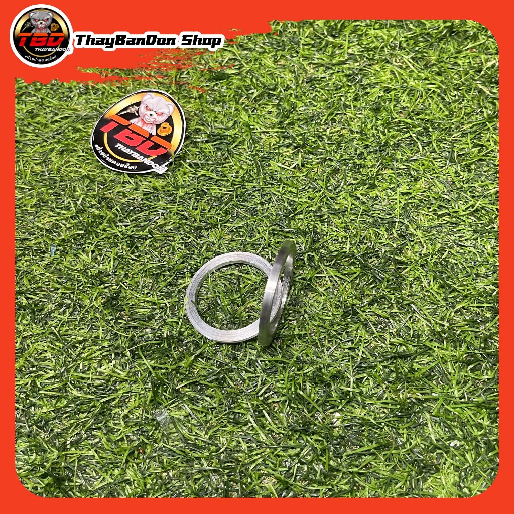 ปะเก็นคอท่อซิ่งอลูมิเนียม โตนอก 42มิล รูใน 33มิล หนา 3มิล - รูปที่ 3