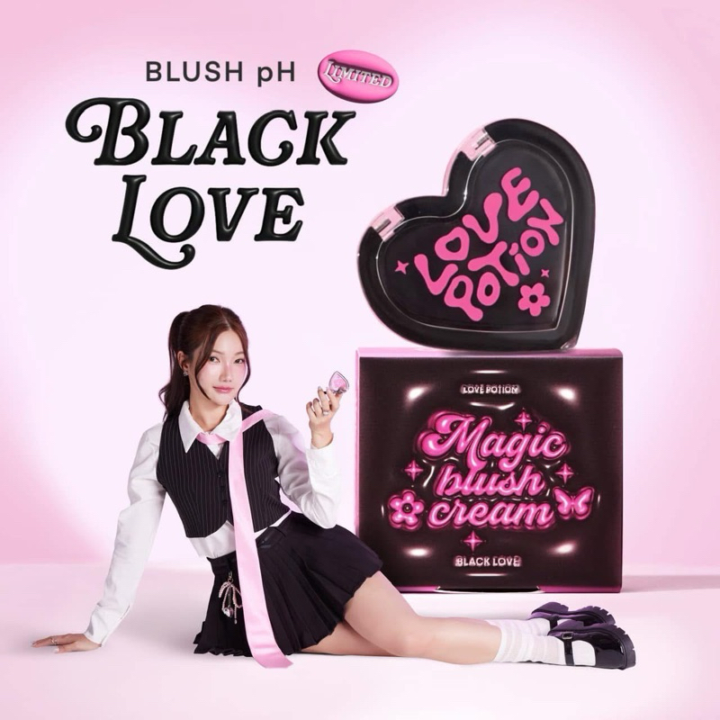 เลิฟโพชั่น บลัช พีเอ็ช แบลคเลิฟ Blush PH Black Love
