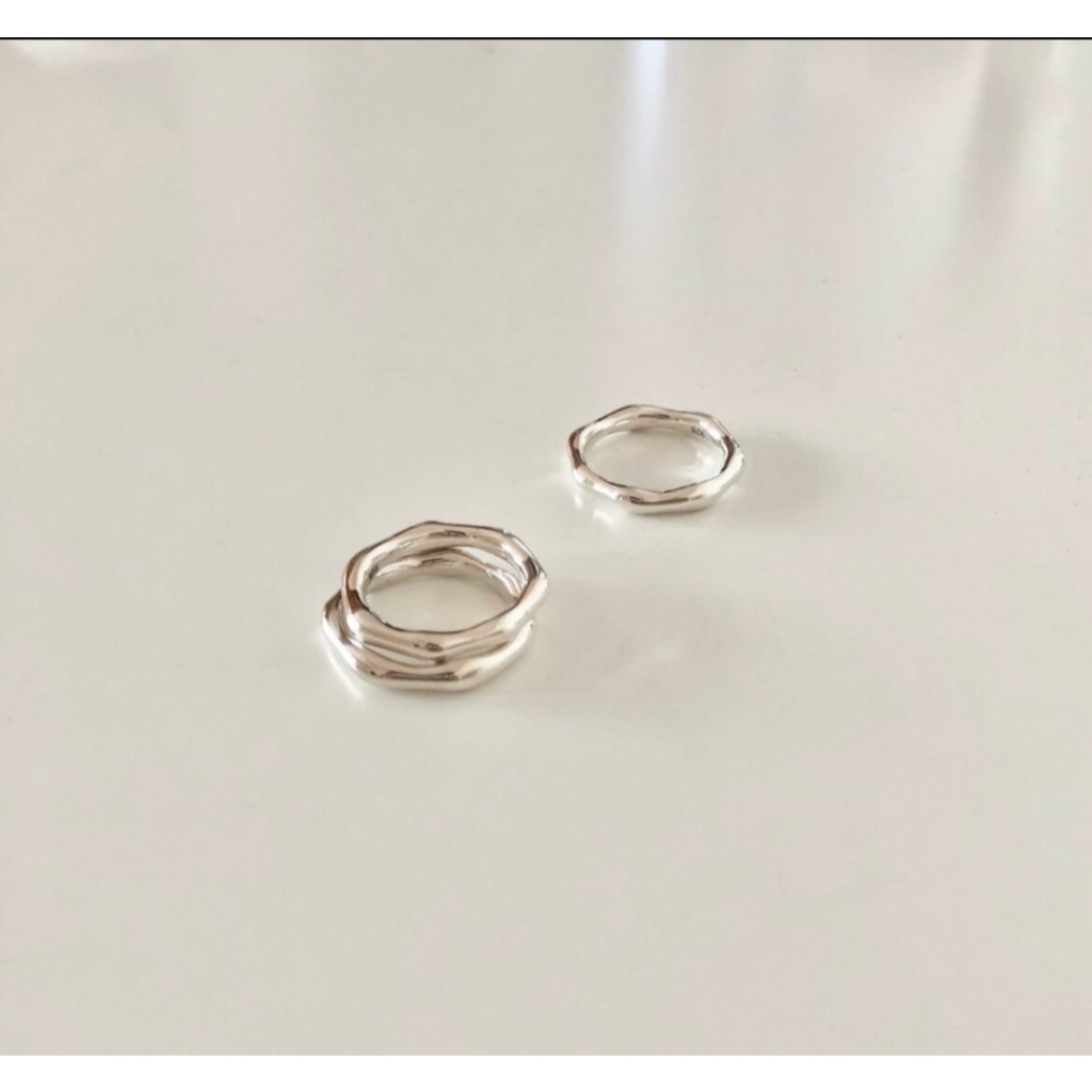 Curl ring handcrafted by minormood แหวนเงินแท้ 925
