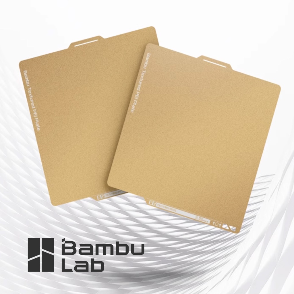 Bambu Lab PEI plate Texture Bambu พื้นผิวสองด้านการพิมพ์  X1/P1 series/A1 H2D