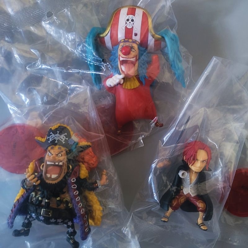 One piece - World Collectable Figure Weekly Shonen Jump Shanks & Buggy & Marshall D. Teach WCF จั๊มป