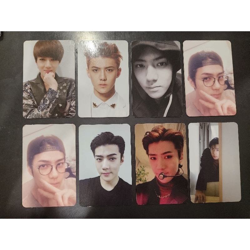 (การ์ดแท้) การ์ดอัลบั้ม Exo Sehun