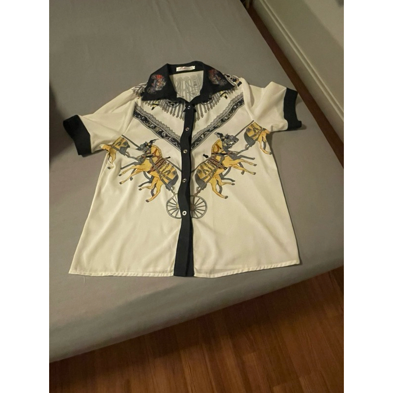 เสื้อเชิ้ตหญิง ไซร์38 Poi fashion Brand