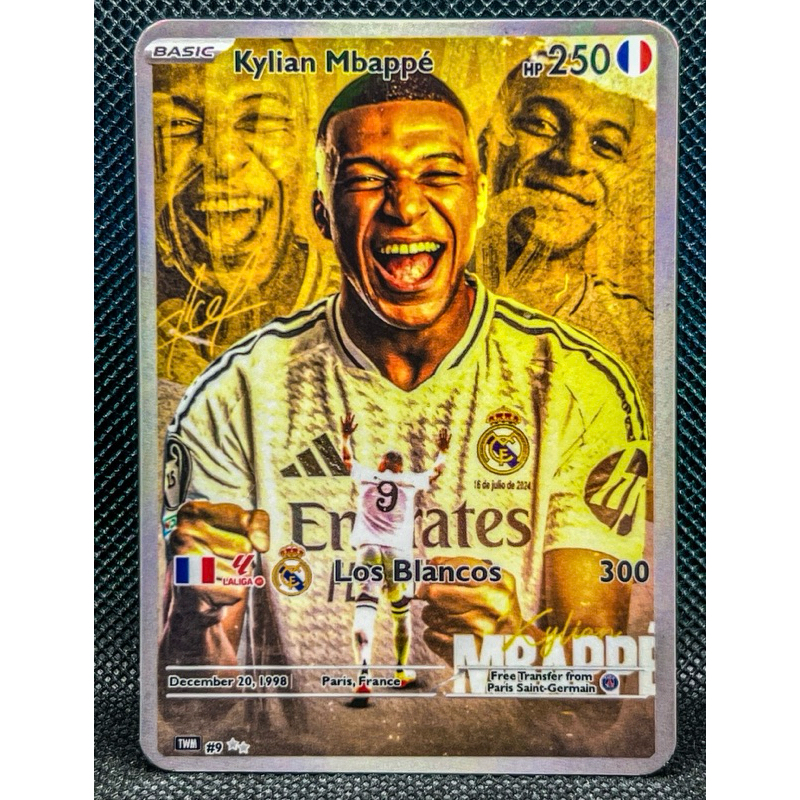 KYLIAN MBAPPE SPECIAL ART POKÉMON GARD